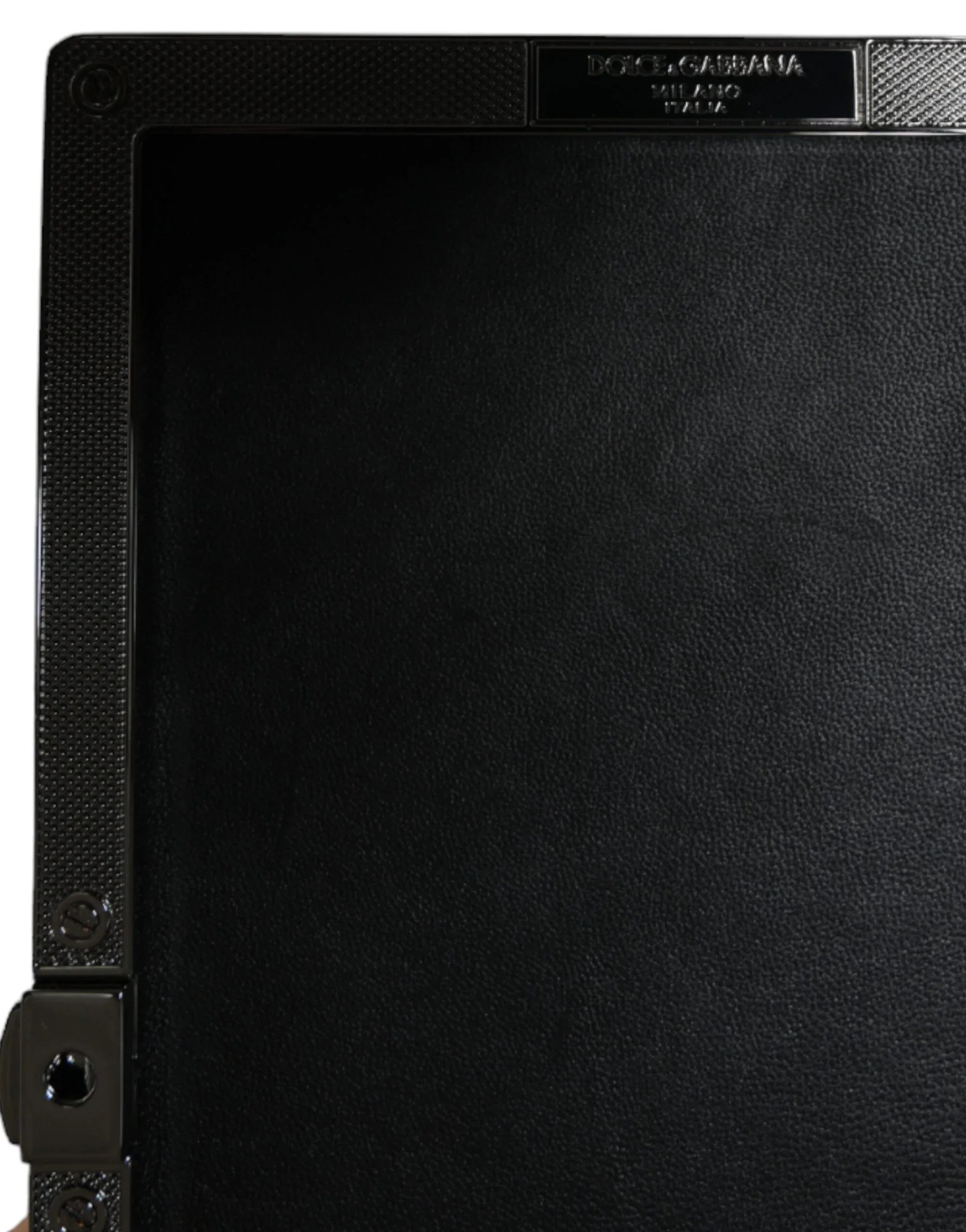 Dolce & Gabbana Black Velvet Crystal Clutch Evening Party Purse Bag - Zeiniez