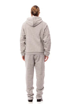 Billionaire Italian Couture Gray Cotton Hooded Sweatsuit - Zeiniez