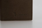 Billionaire Italian Couture Brown Leather Bifold Wallet - Zeiniez