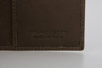 Billionaire Italian Couture Brown Leather Bifold Wallet - Zeiniez