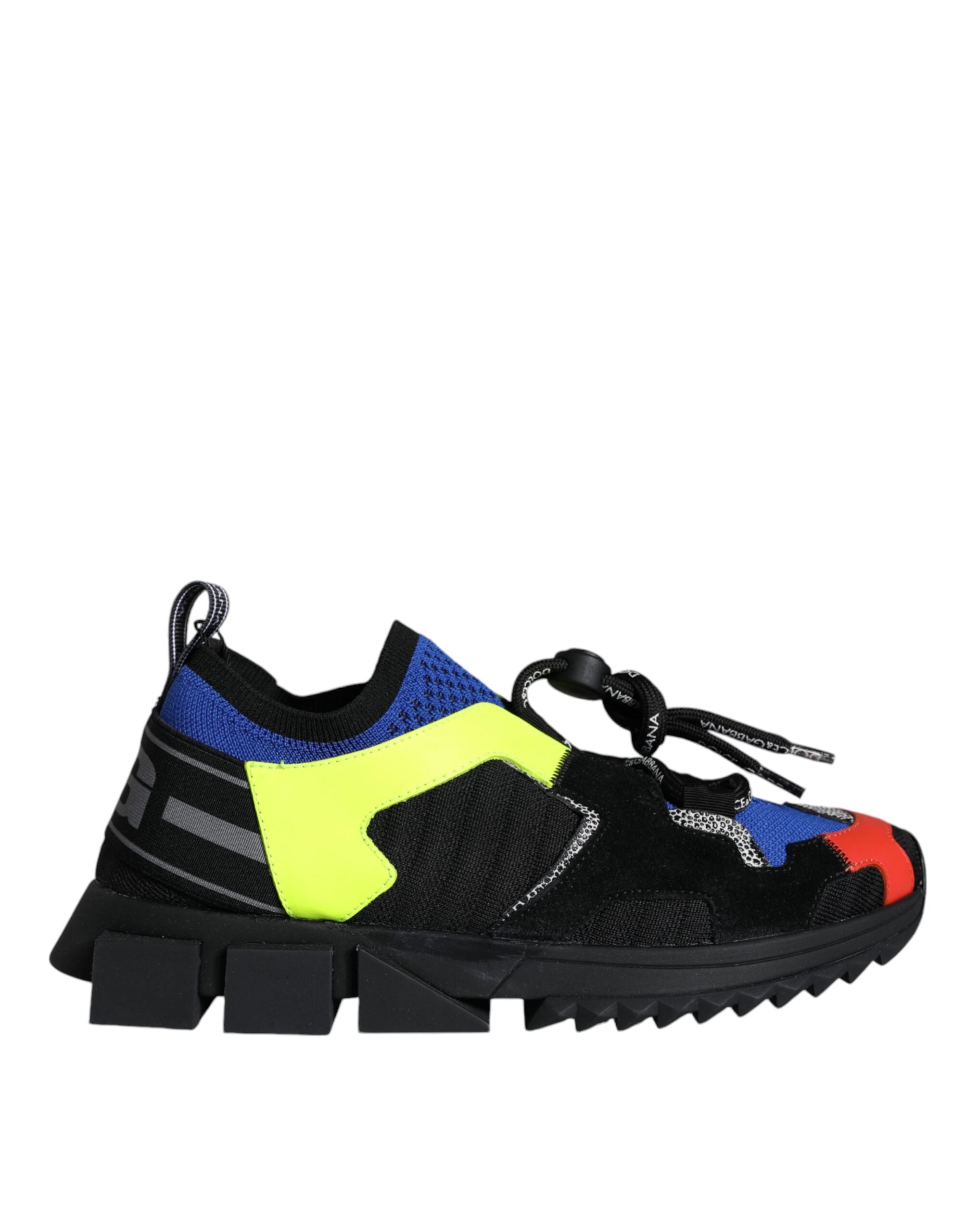 Dolce & Gabbana Multicolor Mesh Sorrento Trekking Sneakers Shoes - Zeiniez