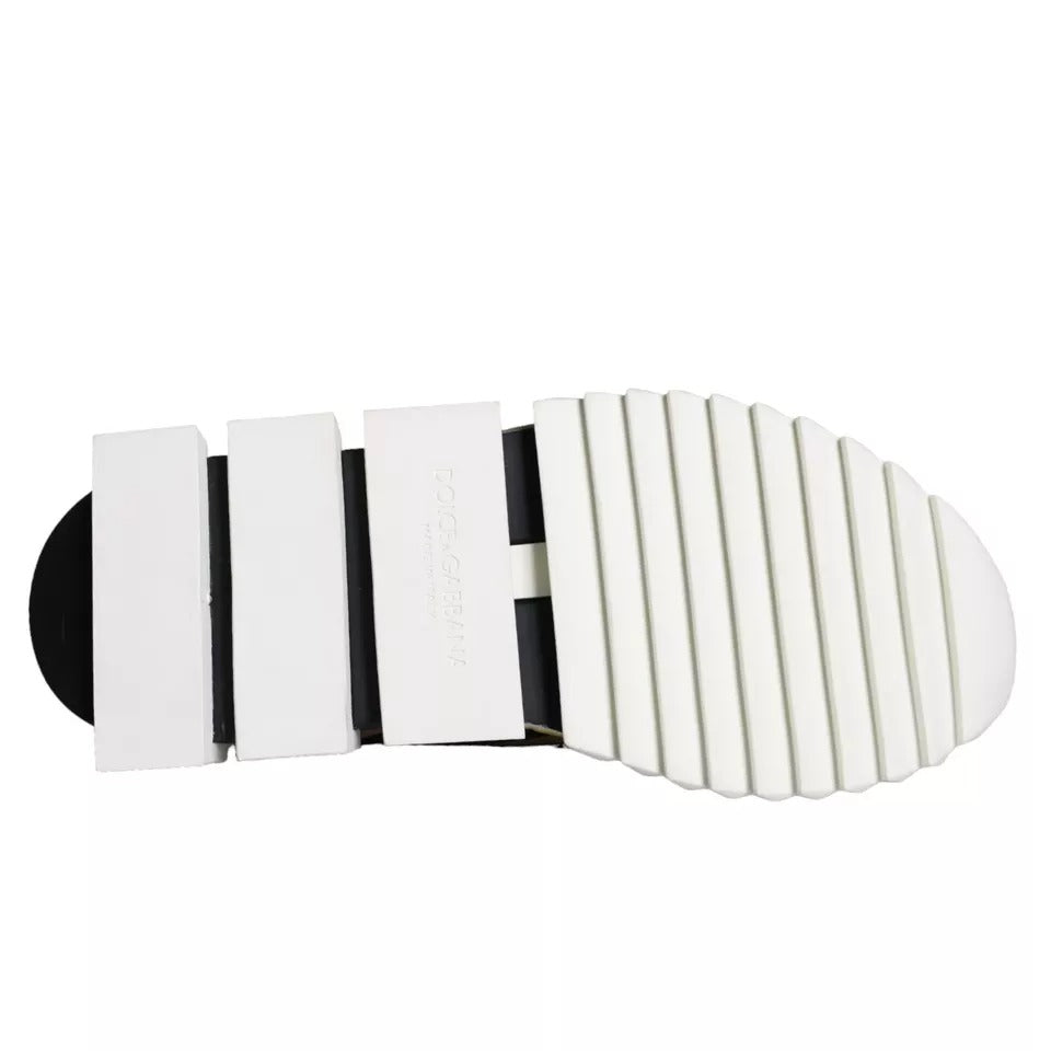 Dolce & Gabbana Multicolor Comet Star Print Sorrento Sneakers Shoes - Zeiniez