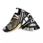 Dolce & Gabbana Multicolor Comet Star Print Sorrento Sneakers Shoes - Zeiniez