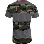 Dolce & Gabbana Multicolor Camouflage Cotton Crew Neck Men T-shirt - Zeiniez