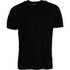 Dolce & Gabbana Black Cotton Round Neck Short Sleeves Men T-shirt - Zeiniez