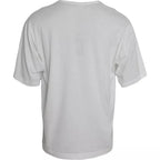 Dolce & Gabbana White Logo Round Neck Short Sleeves T-shirt - Zeiniez