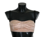Dolce & Gabbana Black Straps Pink Balconcino Bra - Zeiniez