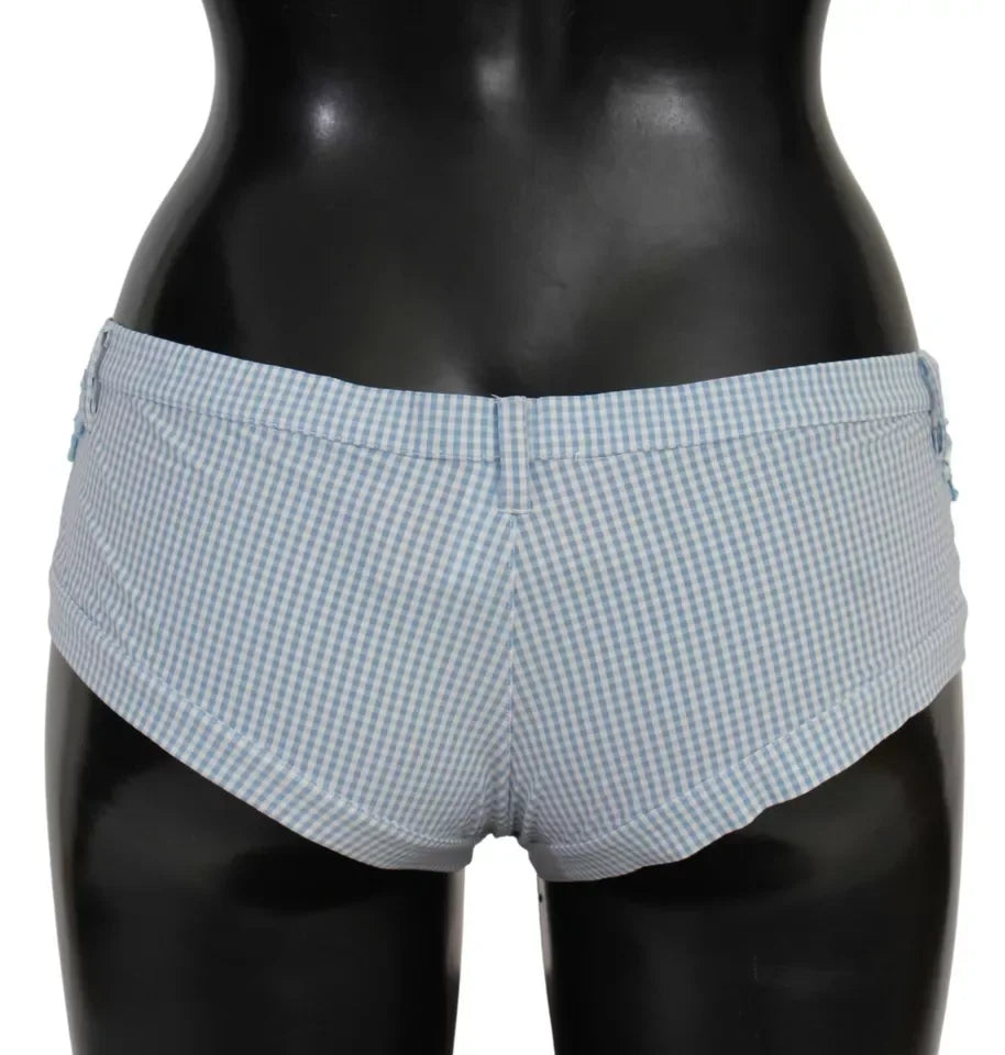Ermanno Scervino Blue Beachwear Bottoms Swimsuit Shorts - Zeiniez