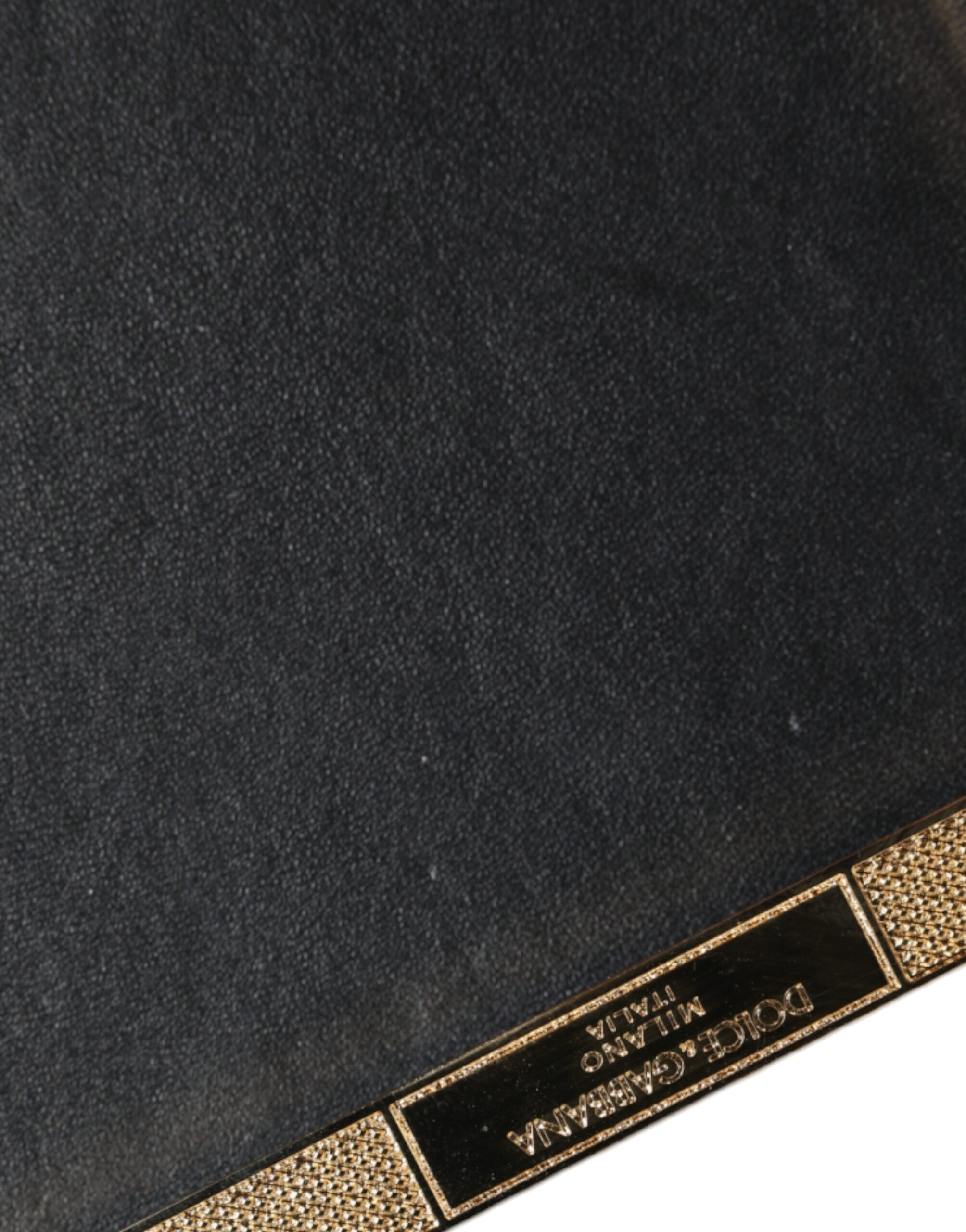 Dolce & Gabbana Gold Crystal Bifold Clutch Evening Party Women Purse Bag - Zeiniez