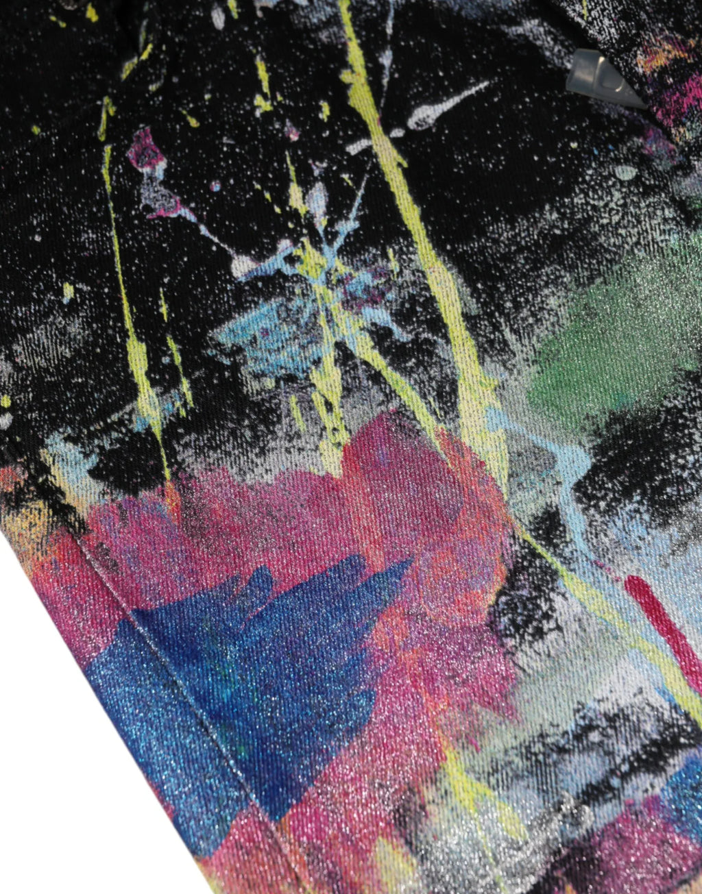 Dolce & Gabbana Multicolor Splatter Paint Cotton Skinny Denim Jeans - Zeiniez