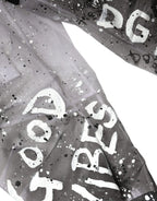 Dolce & Gabbana White See Through Logo Cropped Cargo Pants - Zeiniez