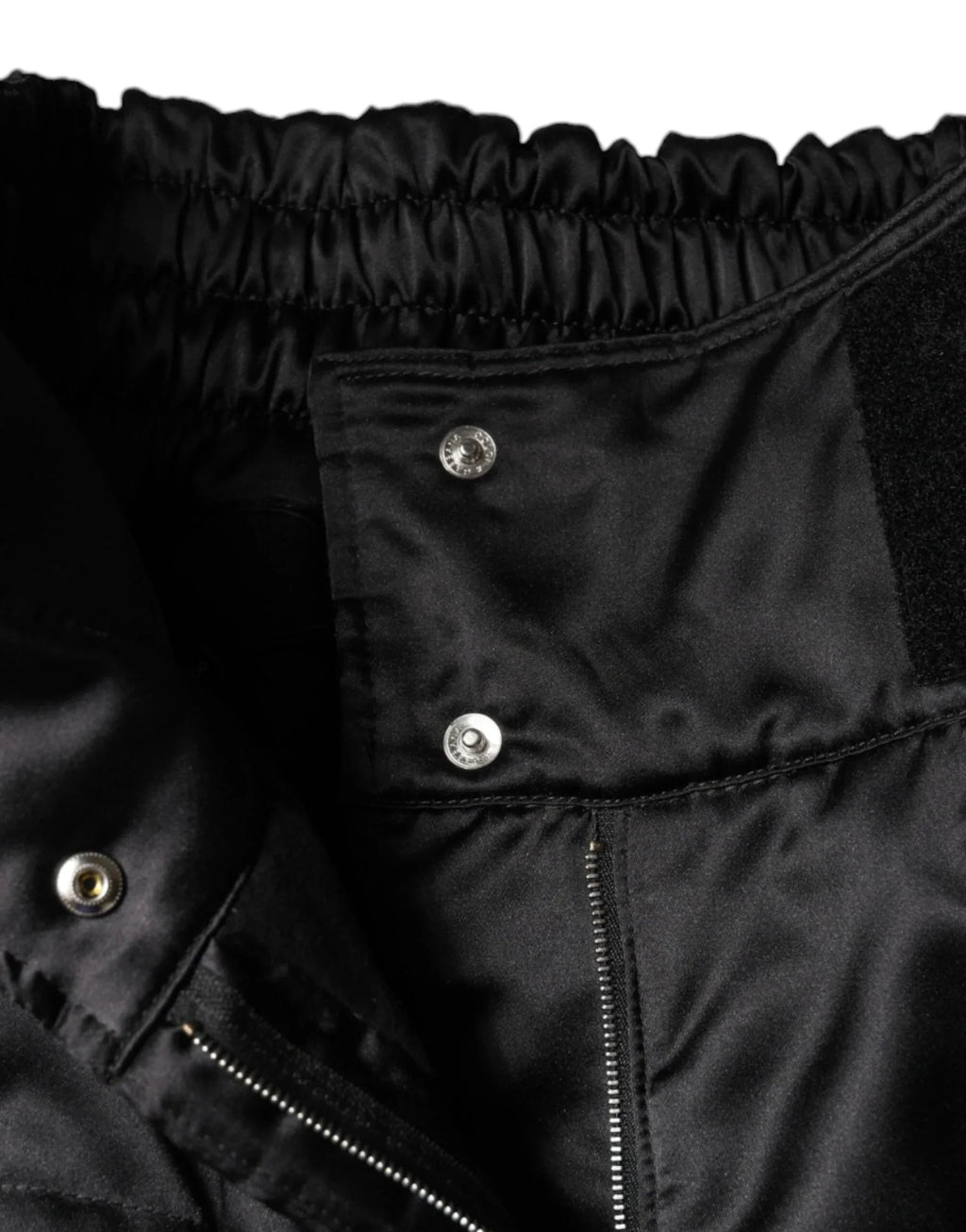 Dolce & Gabbana Black Quilted High Waist Women Boot Cut Pants - Zeiniez