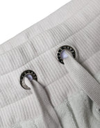 Dolce & Gabbana White Nylon Jogger Sweatpants Pants - Zeiniez