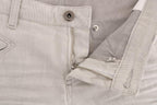 Costume National White Cotton Stretch Slim Jeans - Zeiniez