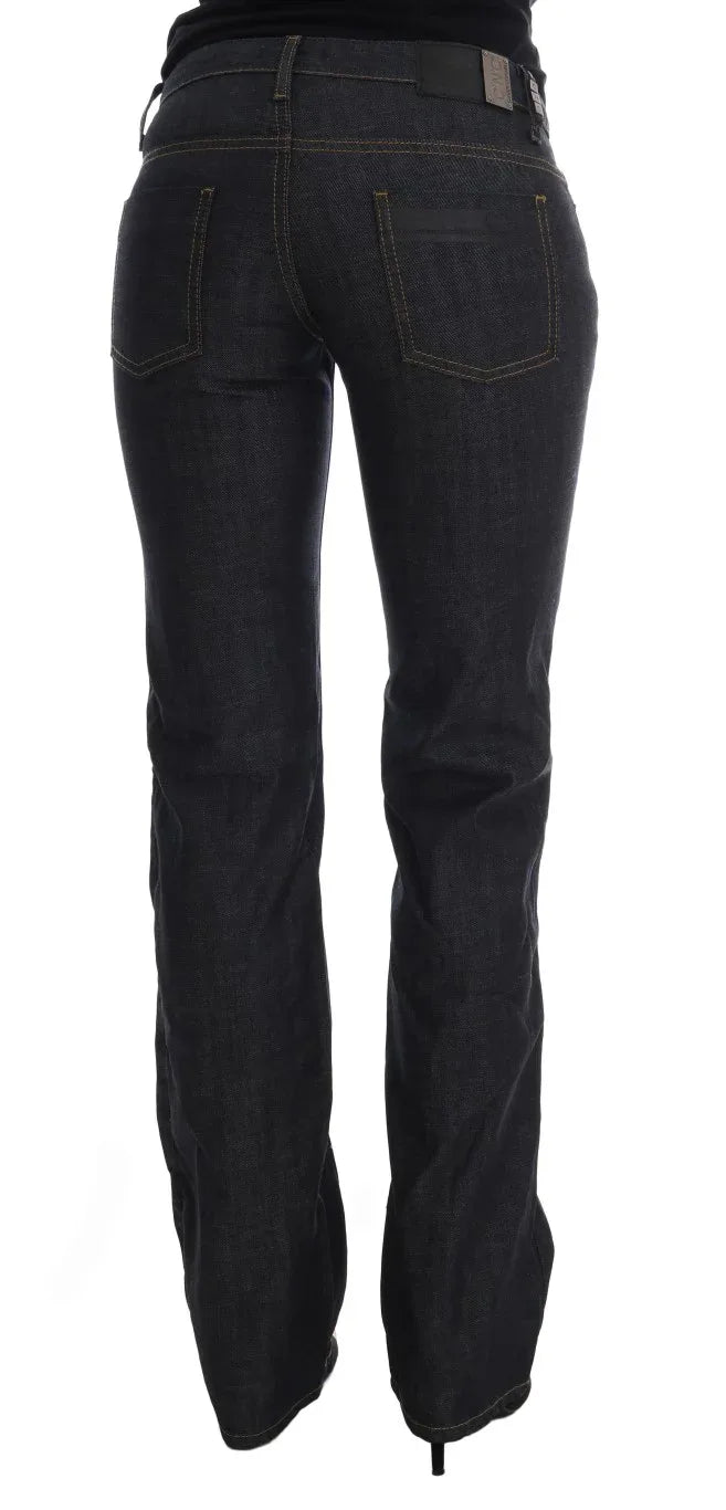 Costume National Dark Blue Cotton Classic Fit Jeans - Zeiniez