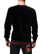 Dolce & Gabbana Multicolor Jacquard Crew Neck Sweatshirt Sweater - Zeiniez