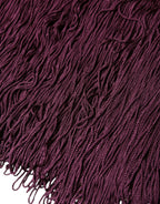 Dolce & Gabbana Black Silk Polka Dot Vneck Tassel Midi Dress - Zeiniez