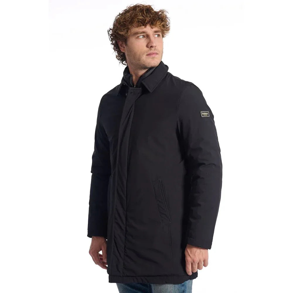 Baldinini Trend Black Polyester Jacket - Zeiniez