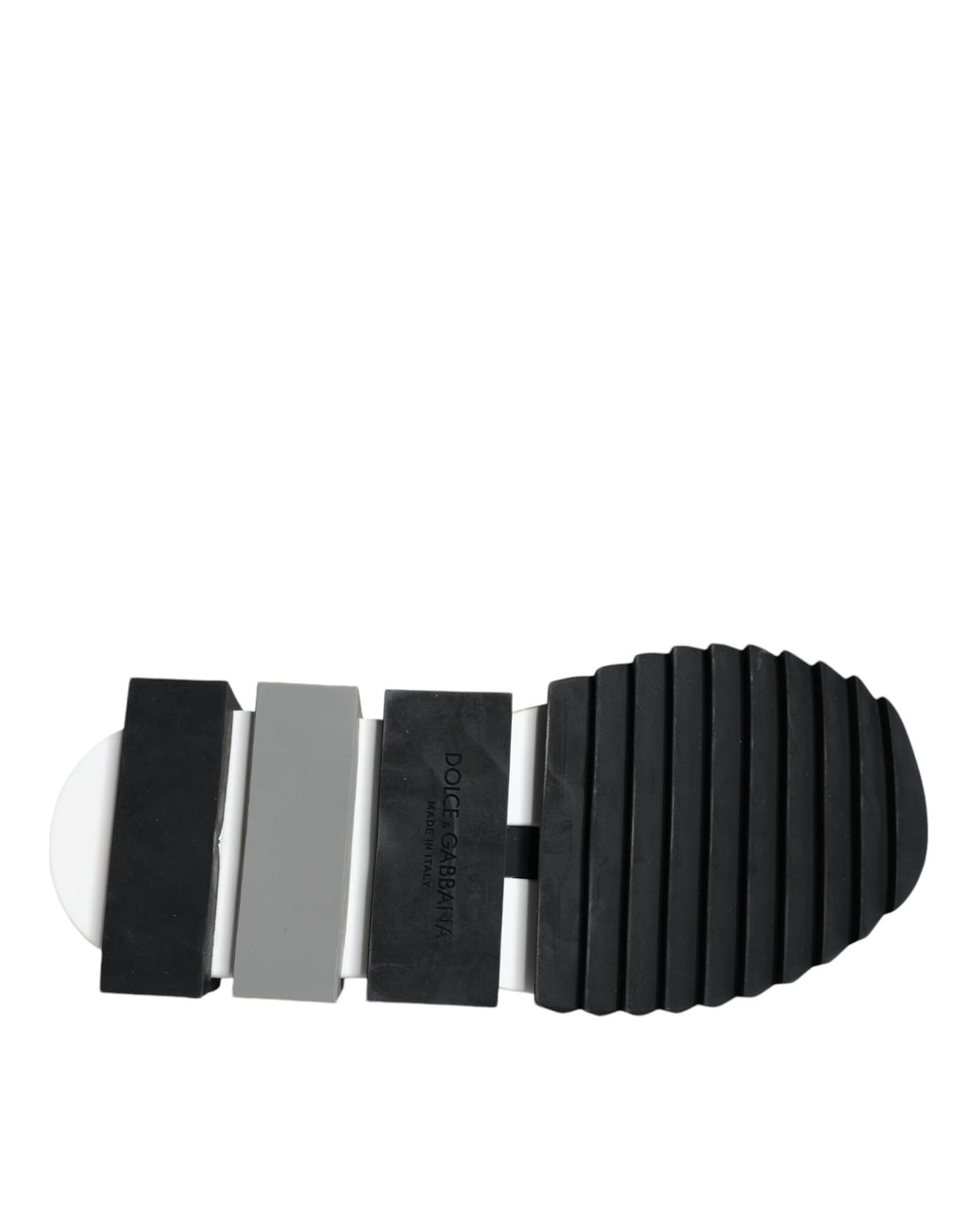 Dolce & Gabbana Black White Sorrento Low Top Sneakers Shoes - Zeiniez