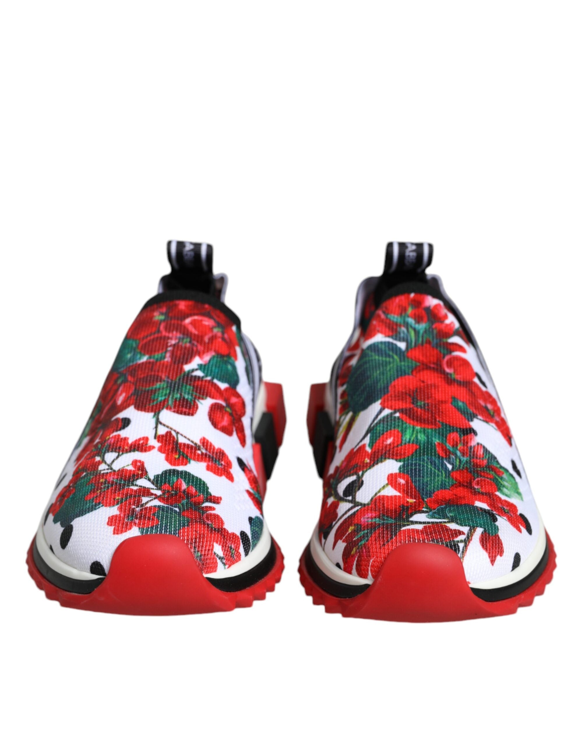 Dolce & Gabbana Multicolor Geranium Sorrento Sneakers Shoes - Zeiniez
