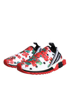 Dolce & Gabbana Multicolor Geranium Sorrento Sneakers Shoes - Zeiniez