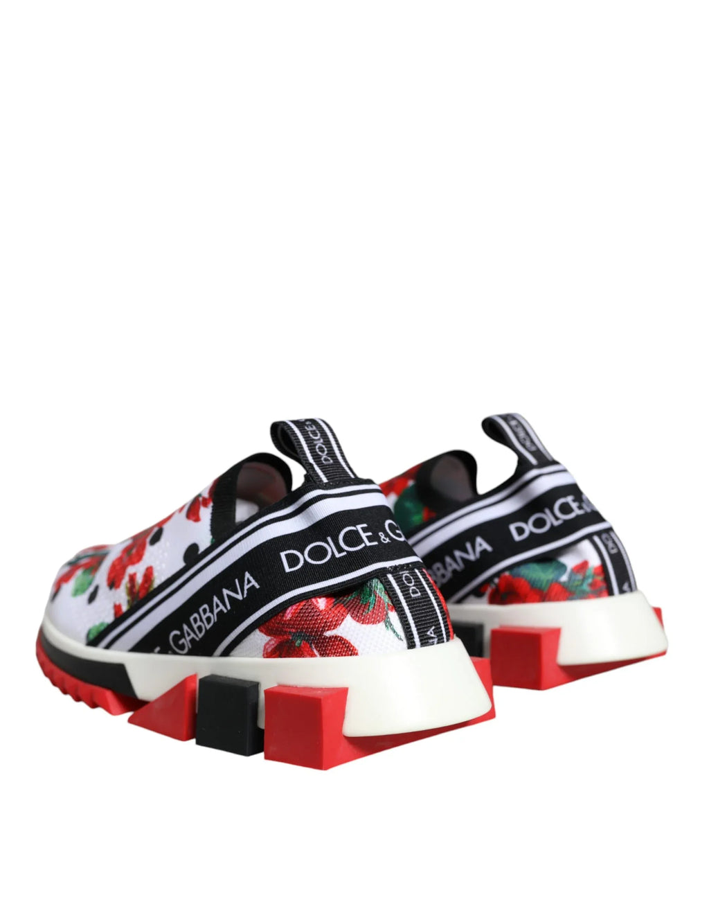 Dolce & Gabbana Multicolor Geranium Sorrento Sneakers Shoes - Zeiniez