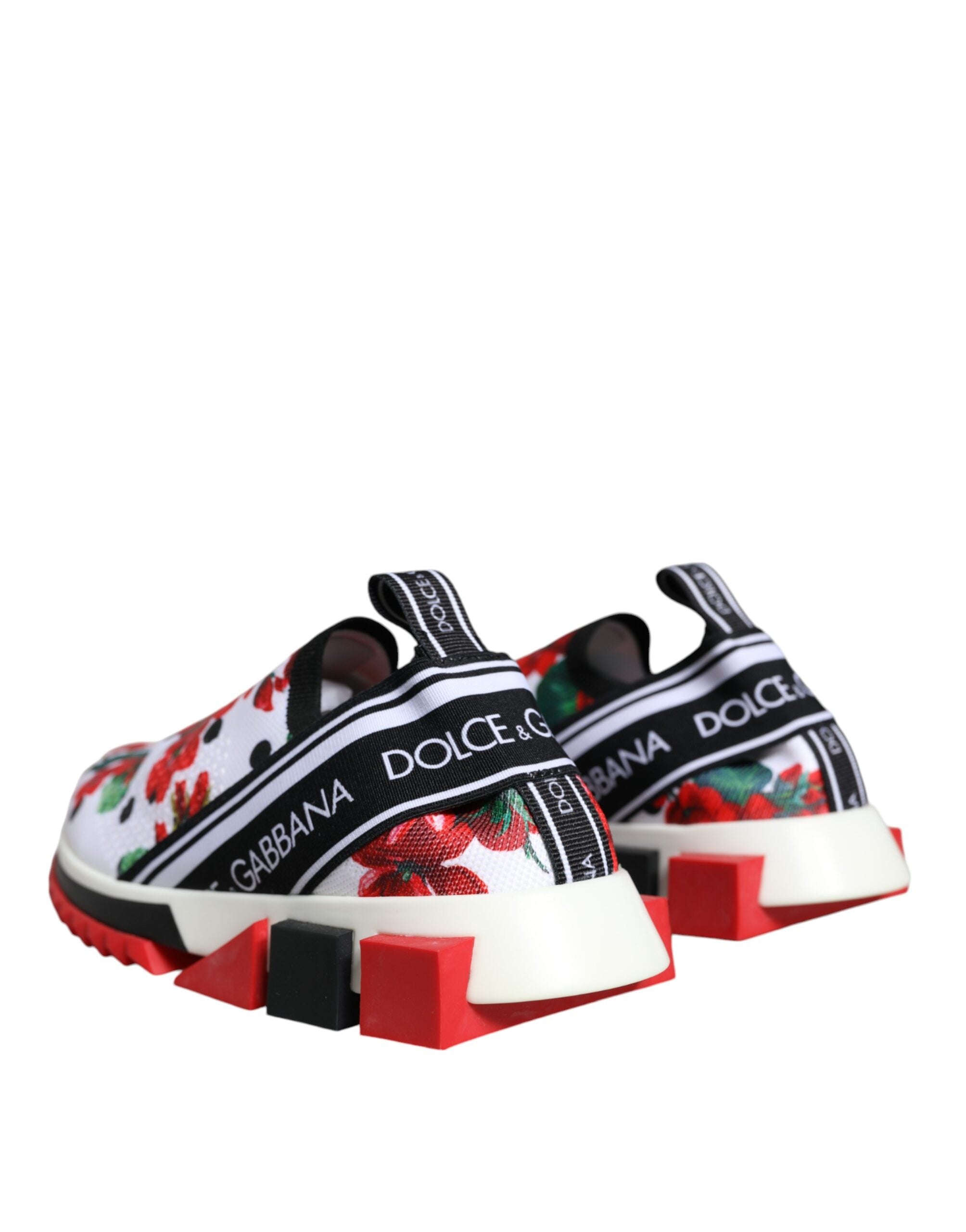 Dolce & Gabbana Multicolor Geranium Sorrento Sneakers Shoes - Zeiniez