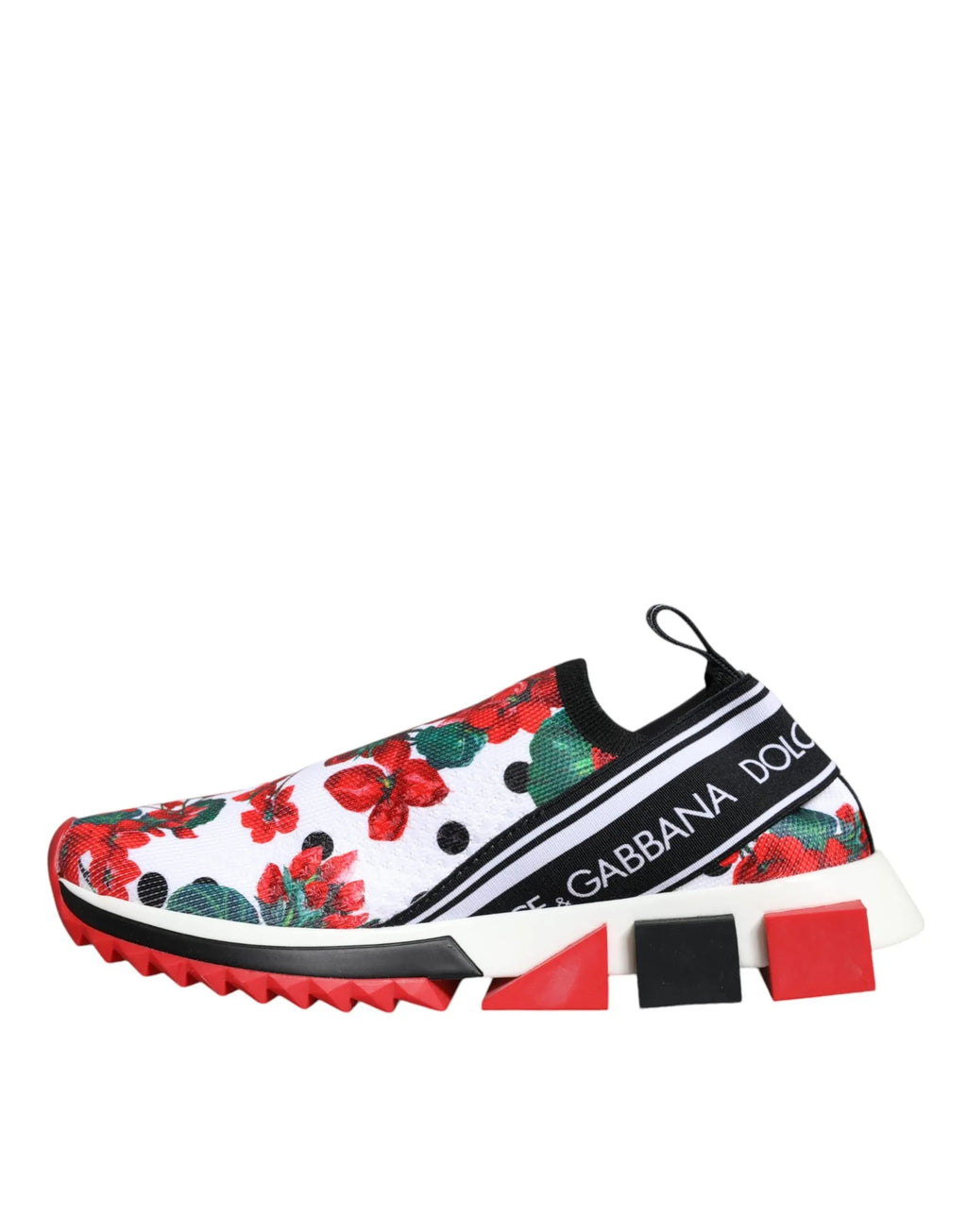 Dolce & Gabbana Multicolor Geranium Sorrento Sneakers Shoes - Zeiniez
