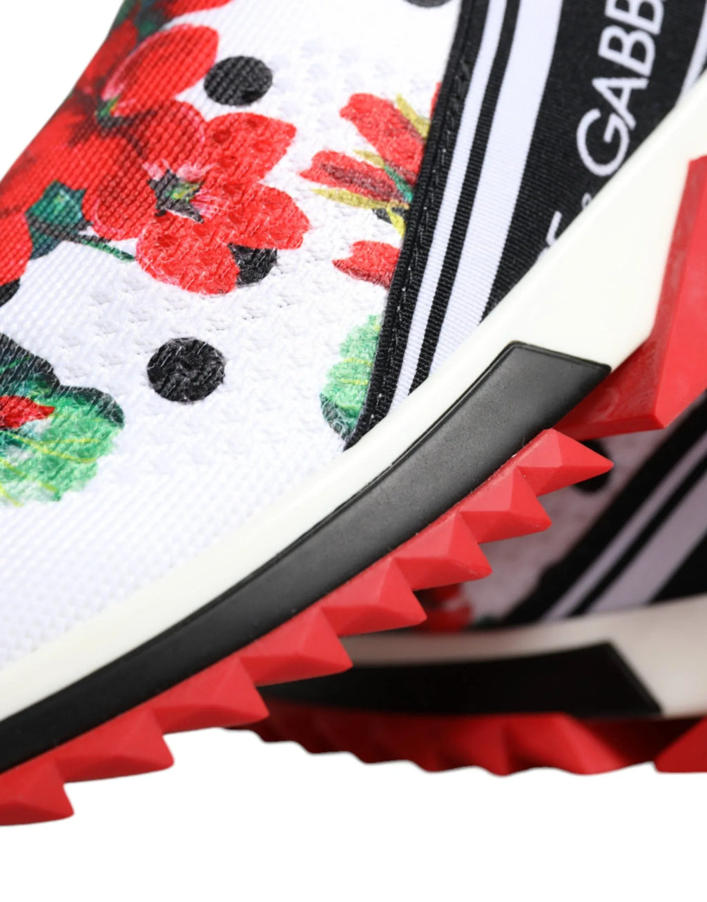 Dolce & Gabbana Multicolor Geranium Sorrento Sneakers Shoes - Zeiniez