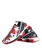 Dolce & Gabbana Multicolor Geranium Sorrento Sneakers Shoes - Zeiniez