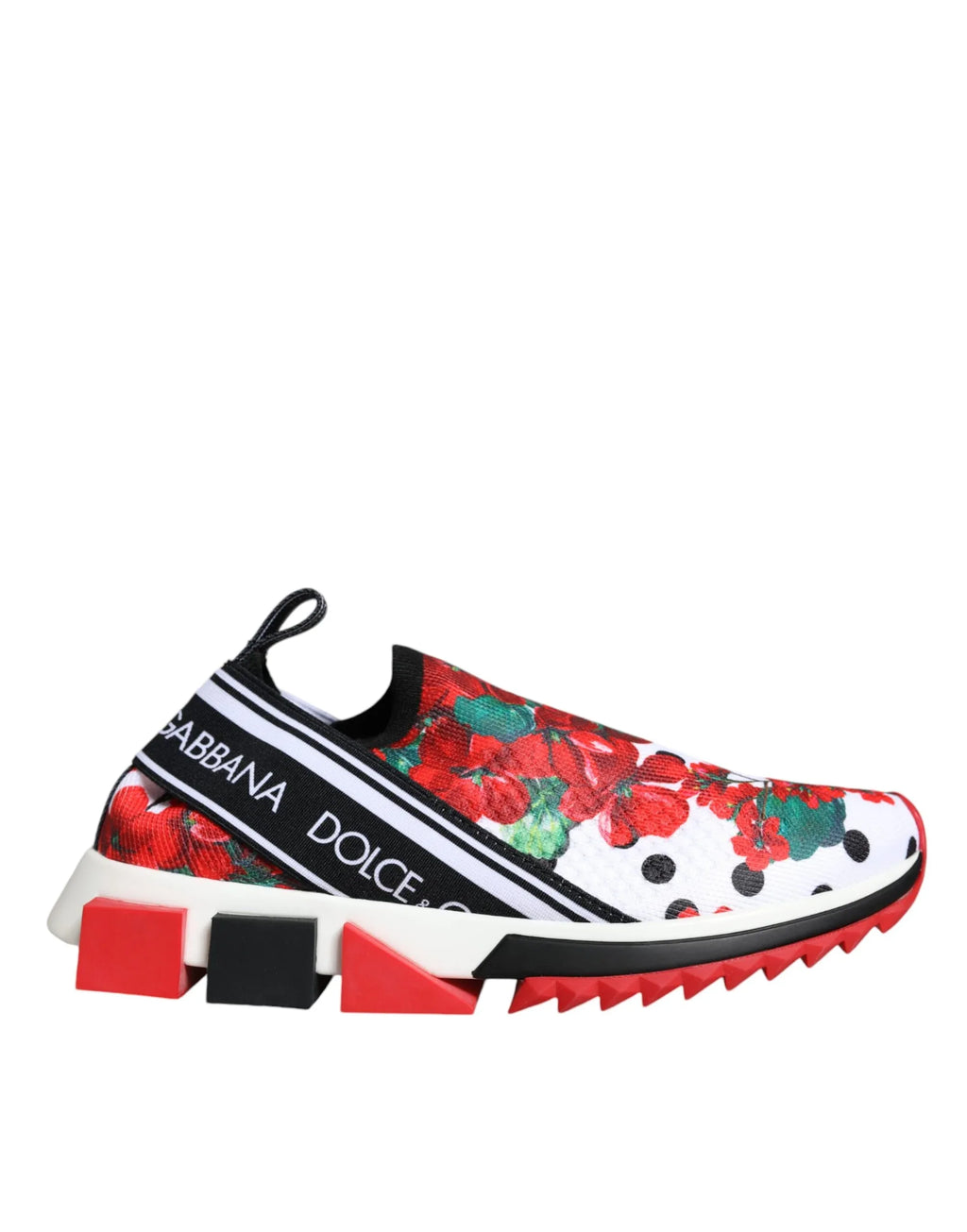 Dolce & Gabbana Multicolor Geranium Sorrento Sneakers Shoes - Zeiniez