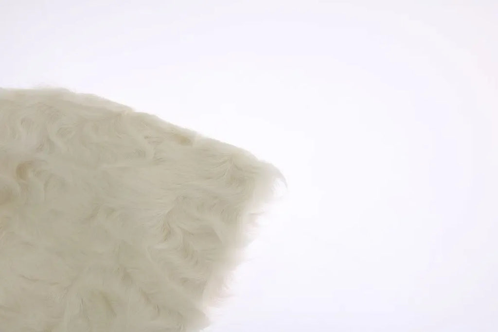 Dolce & Gabbana White Xiangao Lamb Fur Beanie - Zeiniez