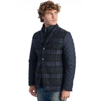 Roberto Pepe Luxury Blue Wool Men Jacket - Zeiniez