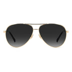 Jimmy Choo Gold Metal Sunglasses