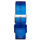 Guess Blue Resin Dress Watch