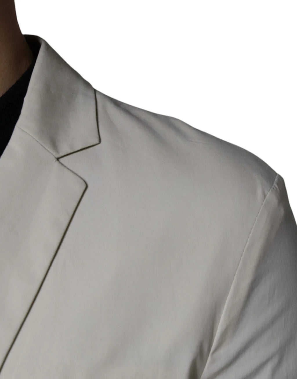 Paolo Pecora Milano Beige Single Breasted Dress Formal Coat Blazer - Zeiniez