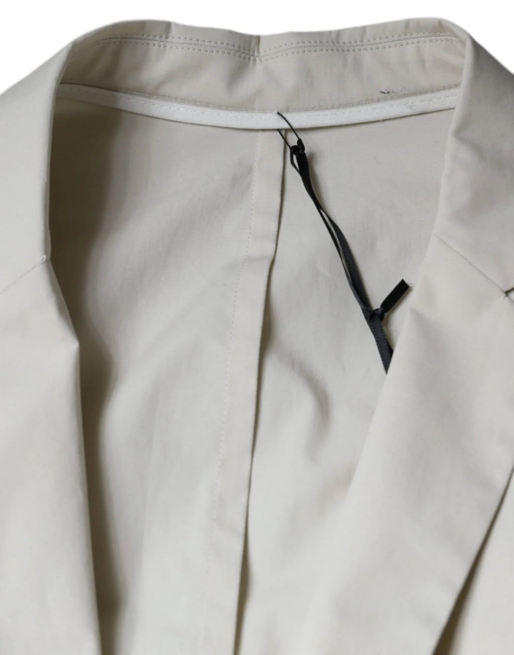 Paolo Pecora Milano Beige Single Breasted Dress Formal Coat Blazer - Zeiniez