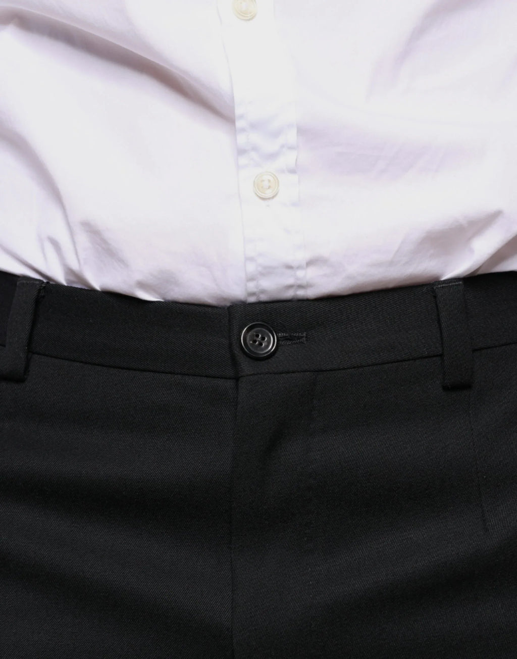 Dolce & Gabbana Black Wool Skinny Men Dress Pants - Zeiniez