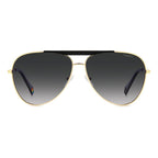 Polaroid Black Metal Sunglasses
