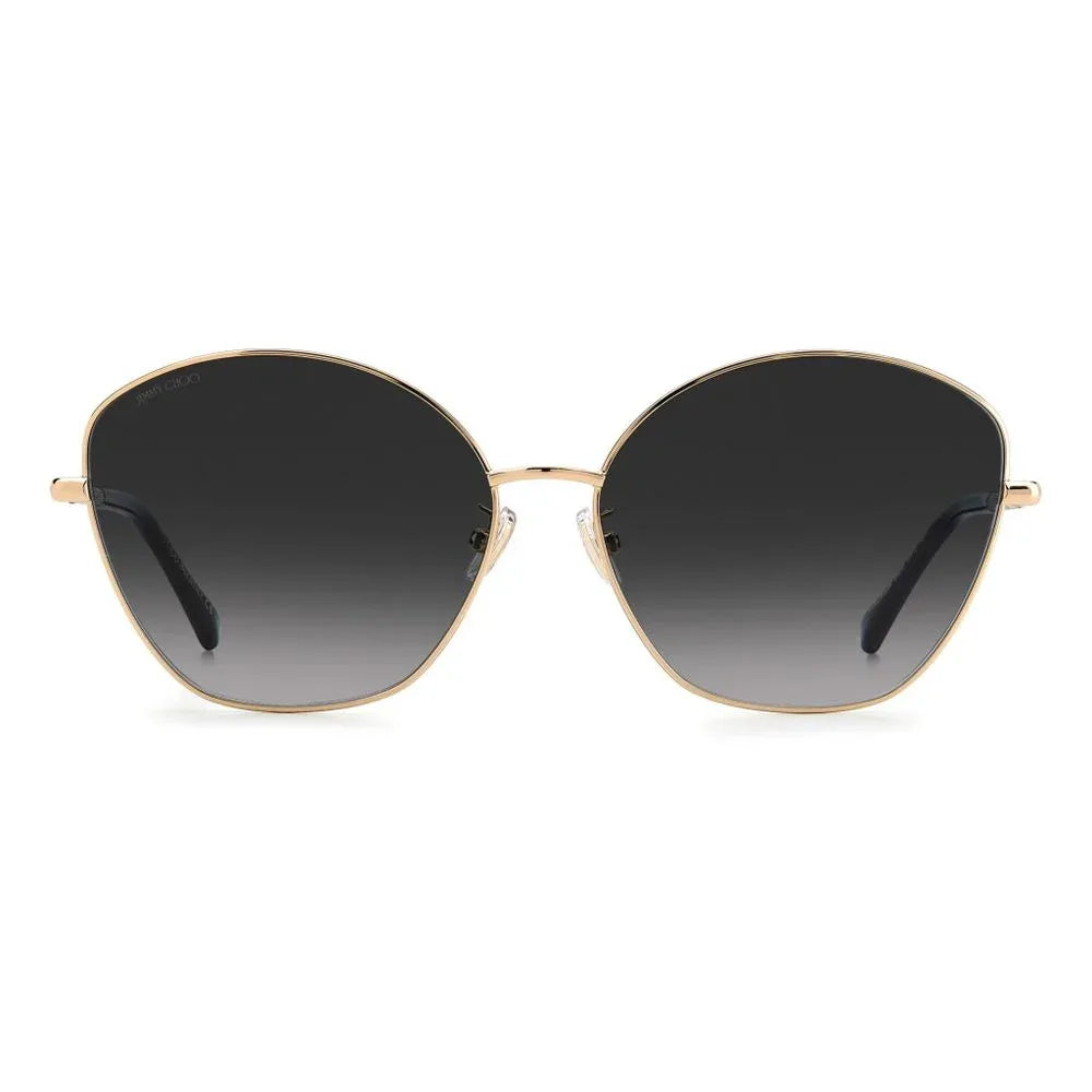 Jimmy Choo Gold Metal Sunglasses - Zeiniez