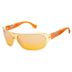 Police Orange Injected Sunglasses - Zeiniez