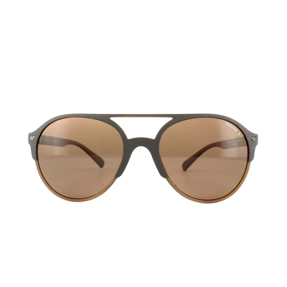 Police Brown Injected Sunglasses - Zeiniez