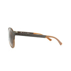 Police Brown Injected Sunglasses - Zeiniez