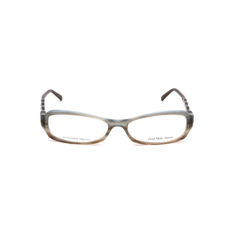 Alexander McQueen Brown Acetate Glasses (Frames) - Zeiniez