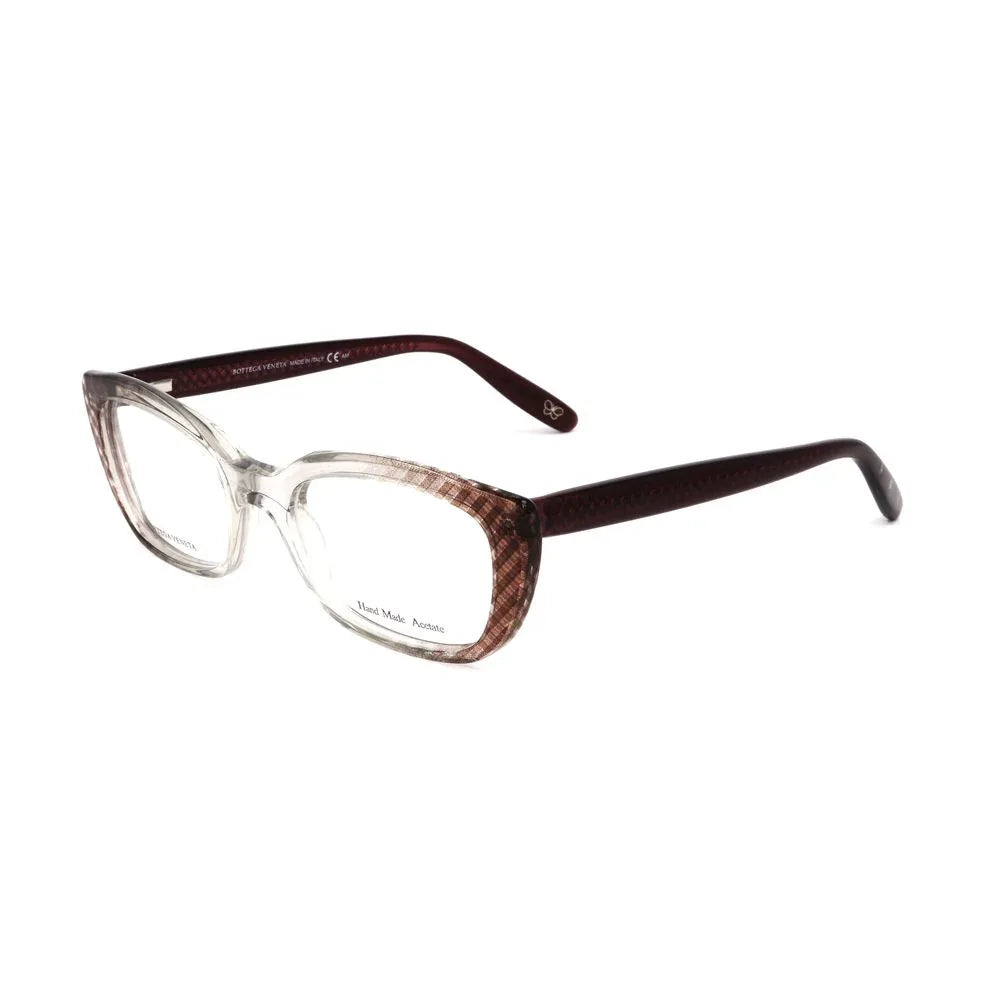 Bottega Veneta Burgundy Acetate Glasses (Frames) - Zeiniez