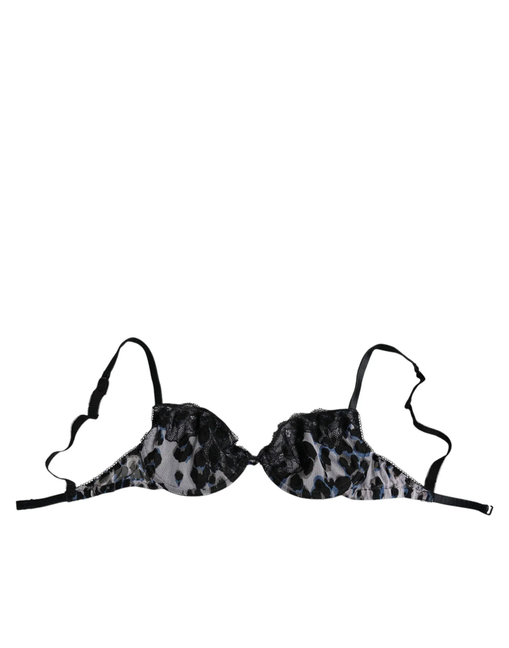 Roberto Cavalli White Leopard Push Up Reggiseno Bra Underwear - Zeiniez