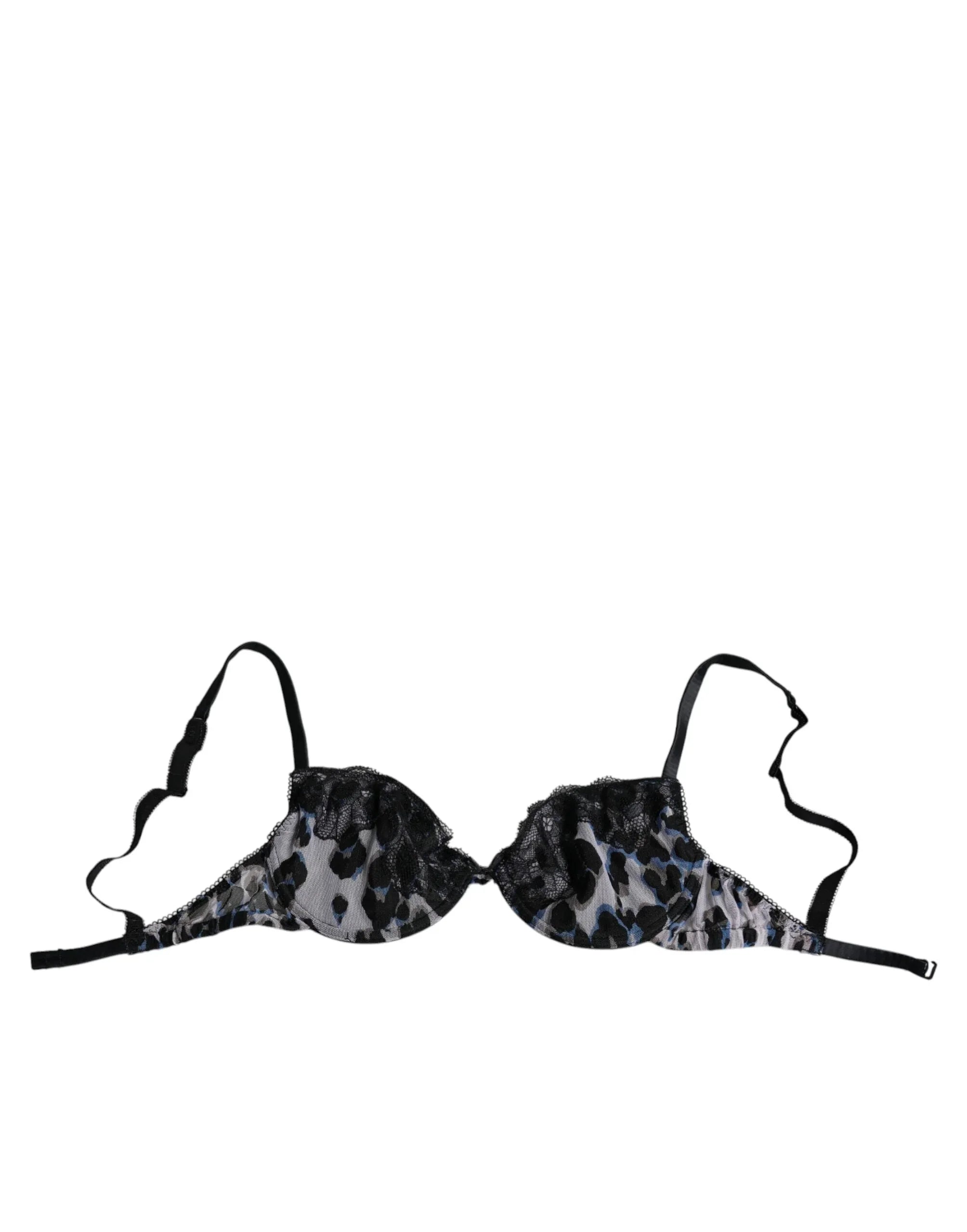 Roberto Cavalli White Leopard Push Up Reggiseno Bra Underwear - Zeiniez