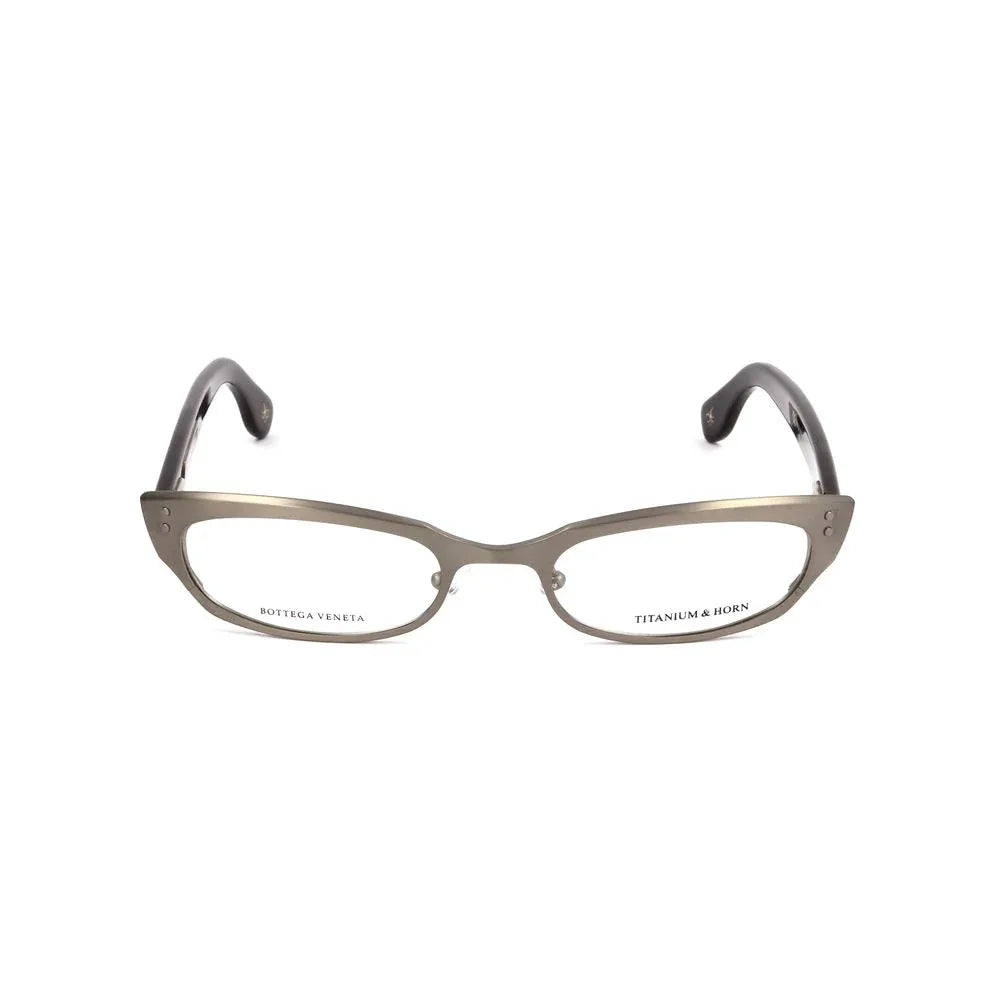 Bottega Veneta Bicolor Titanium Glasses (Frames) - Zeiniez