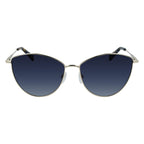 Longchamp Gold Metal Sunglasses - Zeiniez