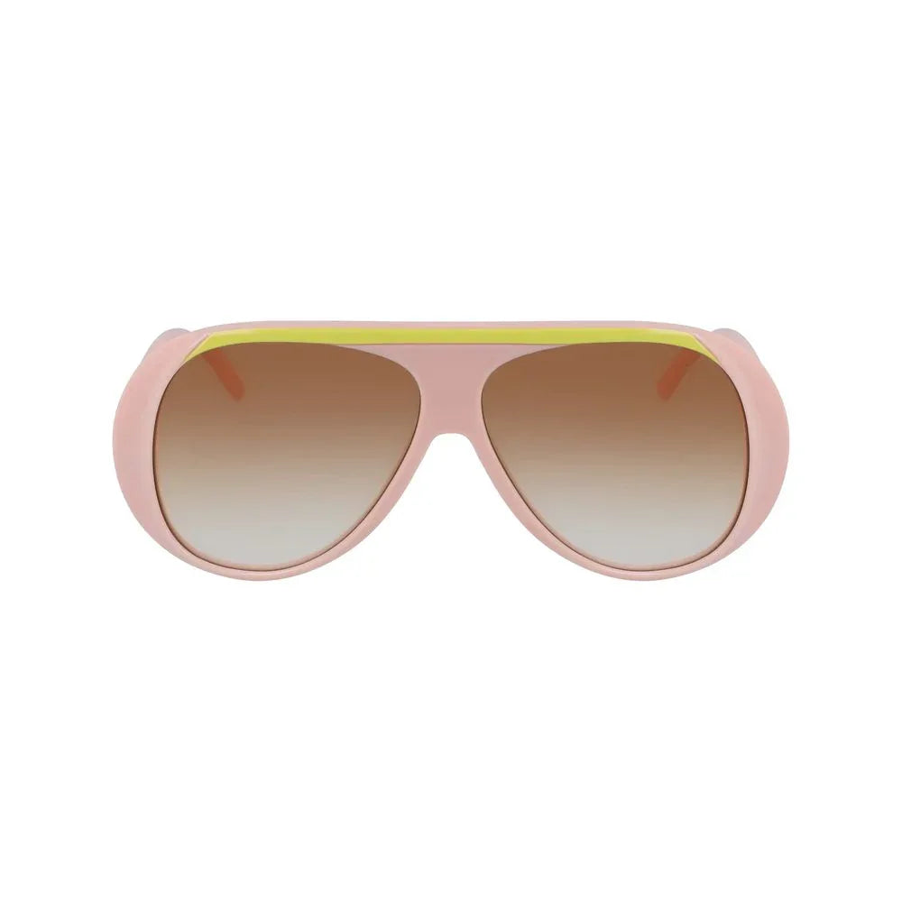 Longchamp Pink Plastic Sunglasses - Zeiniez